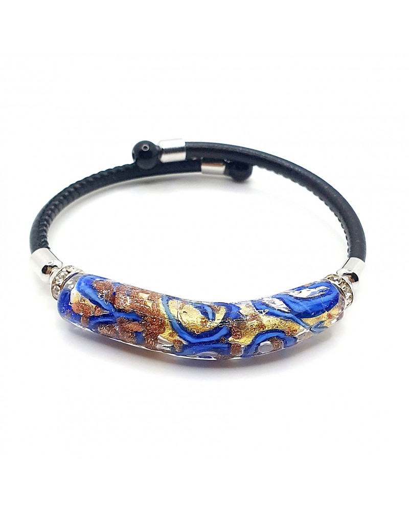 Bracelet Medusa en verre de Murano made in Italie