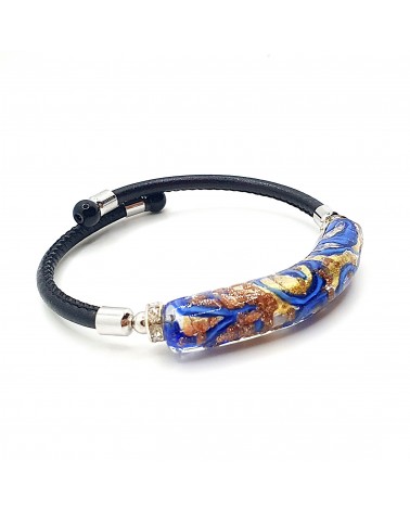 Bracelet Medusa en verre de Murano made in Italie