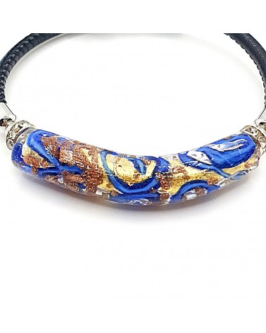 Bracelet Medusa en verre de Murano made in Italie