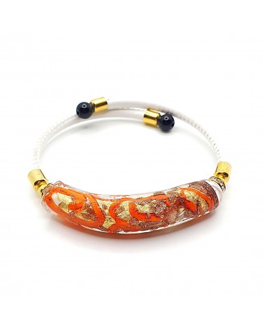 Bracelet Medusa en verre de Murano made in Italie