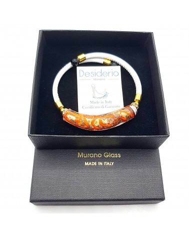 Bracelet Medusa en verre de Murano made in Italie