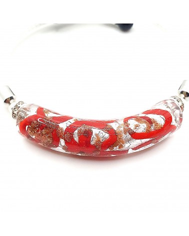 Bracelet Medusa en verre de Murano made in Italie