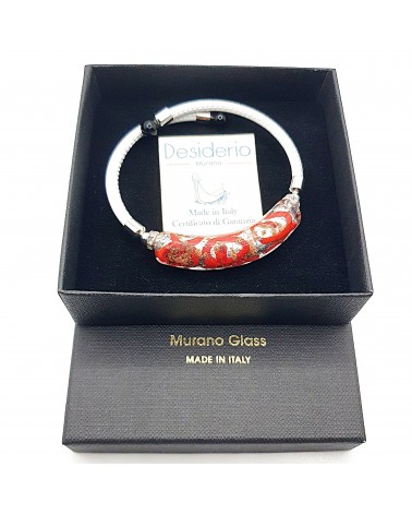 Bracelet Medusa en verre de Murano made in Italie
