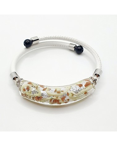 Bracelet Medusa en verre de Murano made in Italie