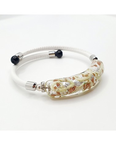 Bracelet Medusa en verre de Murano made in Italie