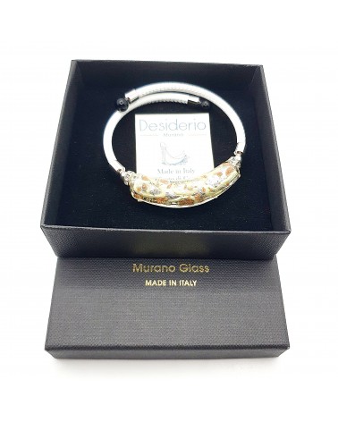 Bracelet Medusa en verre de Murano made in Italie