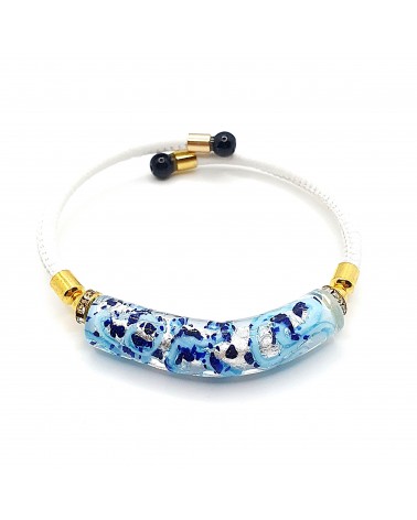 Bracelet Medusa en verre de Murano made in Italie