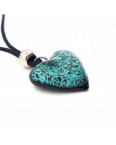 Pendentif cœur en verre de Murano bijoux fantaisie bijoux Murano