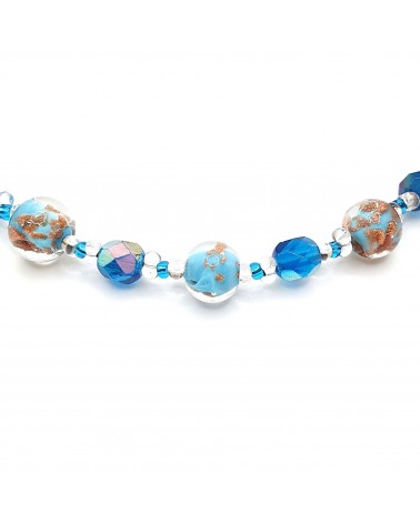 Collier mille-perle en verre de Muranomade in Italy