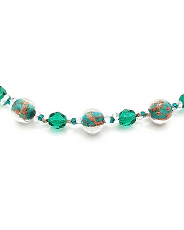 Collier mille-perle en verre de Muranomade in Italy