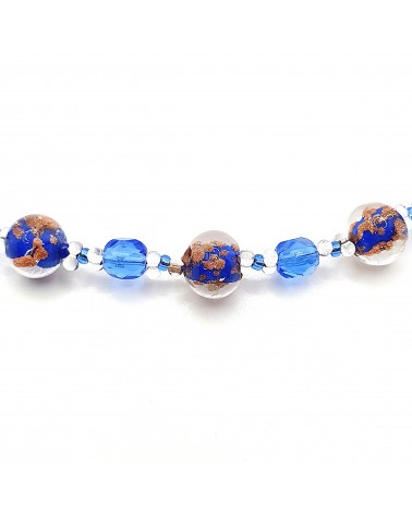 Collier mille-perle en verre de Muranomade in Italy
