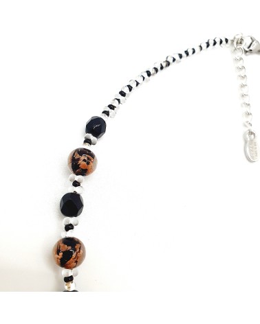 Collier mille-perle en verre de Muranomade in Italy