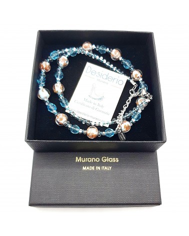 Collier mille-perle en verre de Muranomade in Italy