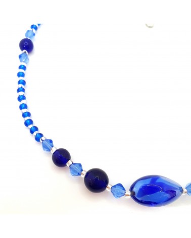 Collier Olivia en verre de Muranomade in Italy