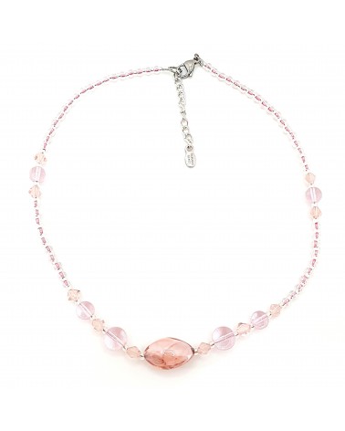 Collier Olivia en verre de Muranomade in Italy