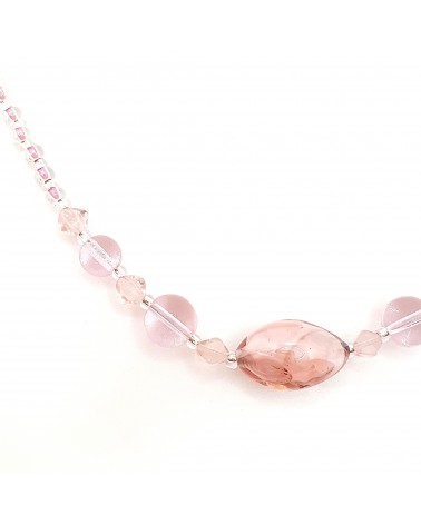Collier Olivia en verre de Muranomade in Italy
