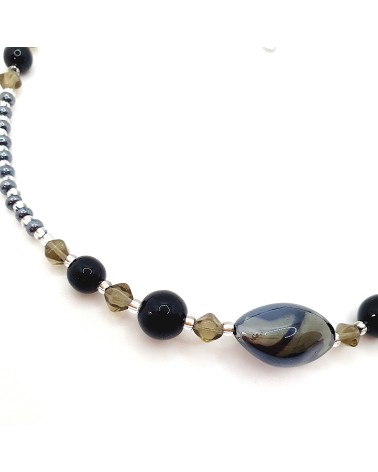 Collier Olivia en verre de Muranomade in Italy