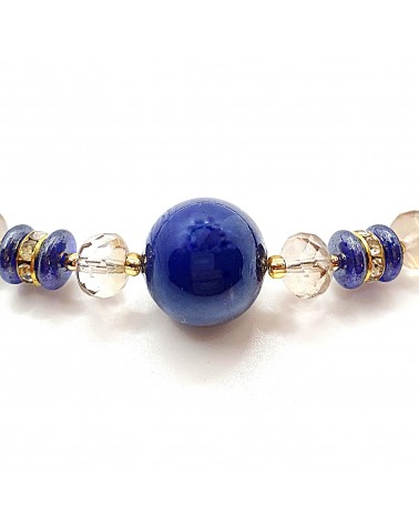 collier spritz en verre de Murano bijoux fantaisies made in Italie