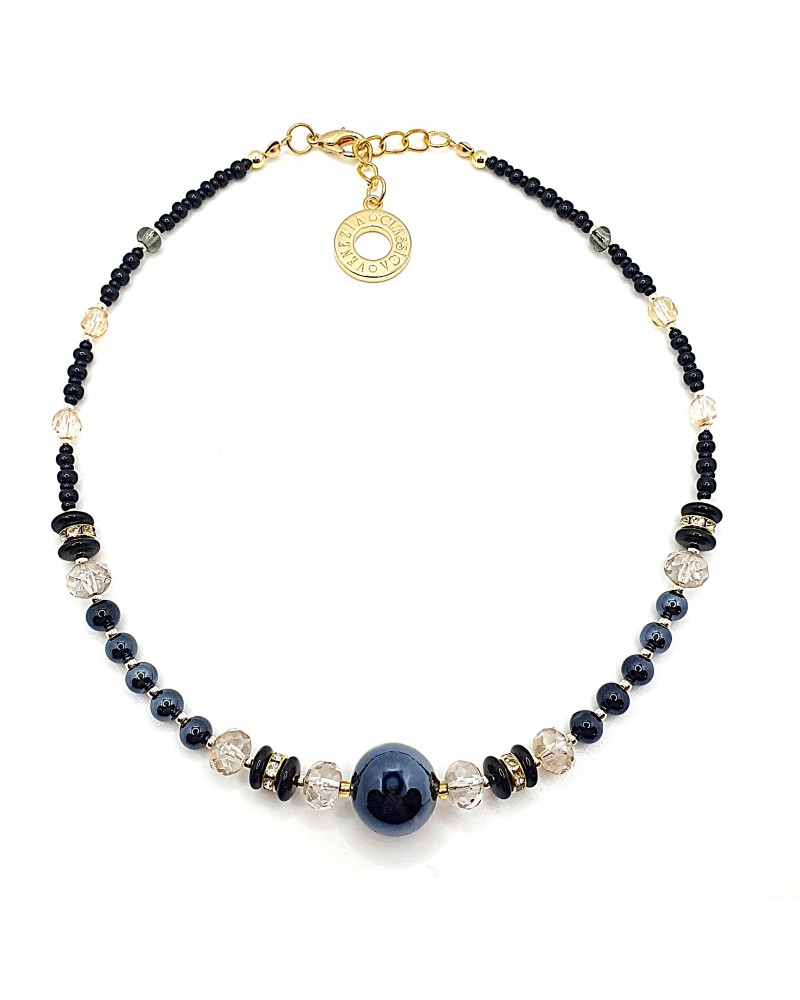 collier spritz en verre de Murano bijoux fantaisies made in Italie collier spritz en verre de Murano bijoux fantaisies made in Italie