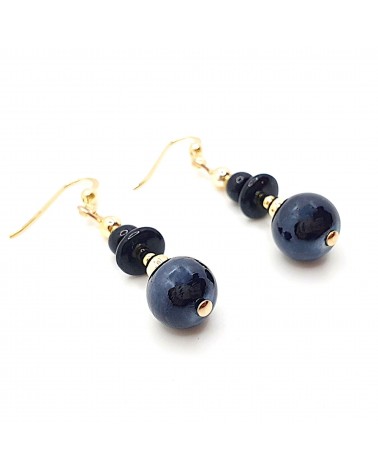 Boucles d'oreilles spritz en verre de Murano bijoux fantaisies made in Italy