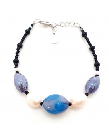 Bracelet en verre de Murano  artisans italiens fait à la main