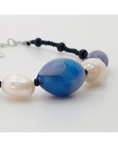 Bracelet en verre de Murano  artisans italiens fait à la main