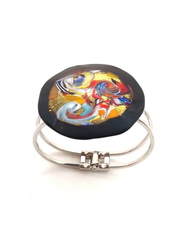 Bracelet en verre de Murano multicolore bijoux fantaisies