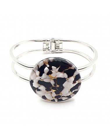 Bracelet vintage en verre de Murano multicolore bijoux fantaisies