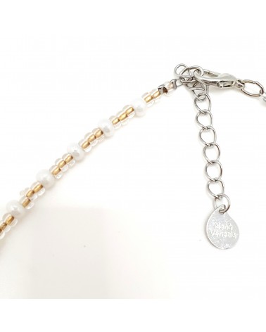 Collier en verre de Murano  artisans italiens fait à la main