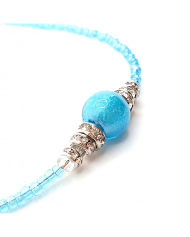 collier Lyana en verre de Murano bijoux fantaisies made in Italie