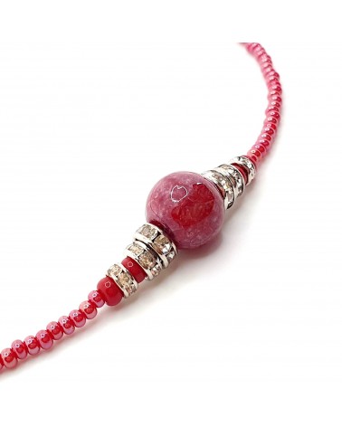 collier Lyana en verre de Murano bijoux fantaisies made in Italie collier Lyana en verre de Murano bijoux fantaisies made in Italie