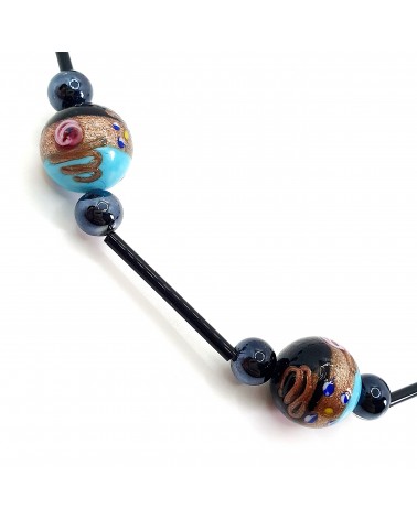 Collier Fiori en verre de Murano made in Italie Collier Fiori en verre de Murano made in Italie