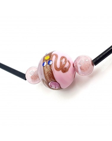 Collier Fiori en verre de Murano made in Italie