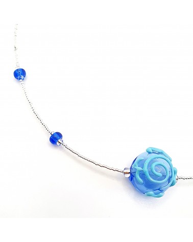 Collier sofy perle souflée en verre de Murano made in Italy