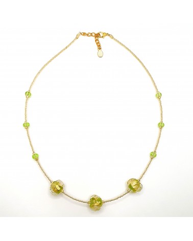 Collier Silvy perle en verre de Murano made in Italy