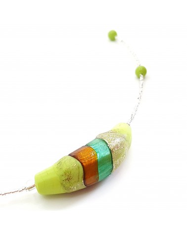 Collier Sasha perle en verre de Murano made in Italy Collier Sasha perle en verre de Murano made in Italy