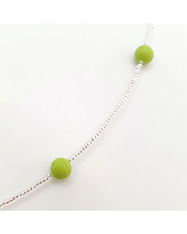 Collier Sasha perle en verre de Murano made in Italy