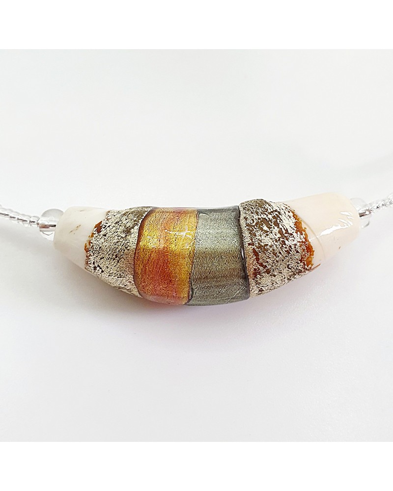 Collier Sasha perle en verre de Murano made in Italy