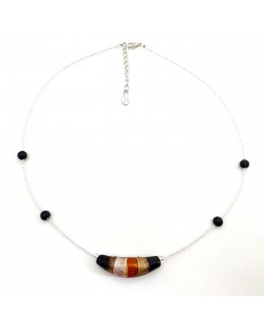 Collier Sasha perle en verre de Murano made in Italy
