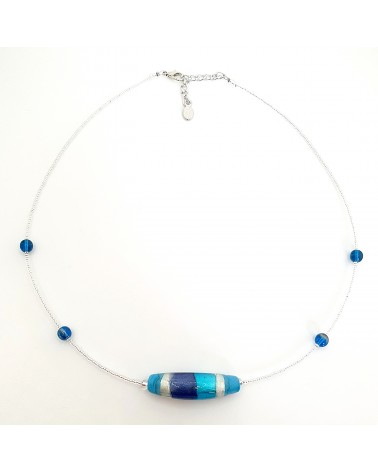 Collier Sasha perle en verre de Murano made in Italy