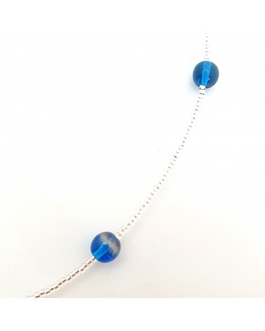 Collier Sasha perle en verre de Murano made in Italy Collier Sasha perle en verre de Murano made in Italy
