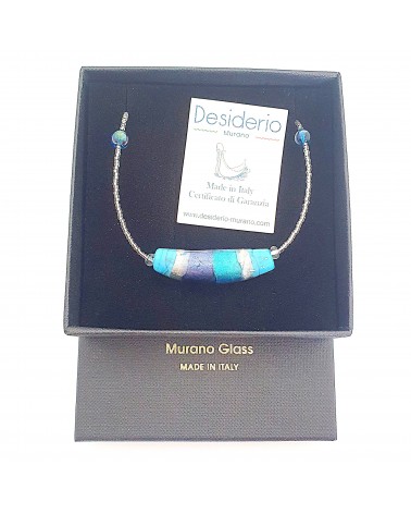 Collier Sasha perle en verre de Murano made in Italy