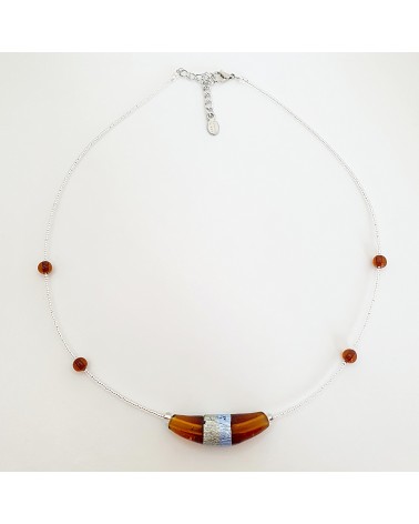 Collier Sasha perle en verre de Murano made in Italy