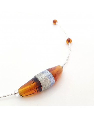 Collier Sasha perle en verre de Murano made in Italy Collier Sasha perle en verre de Murano made in Italy