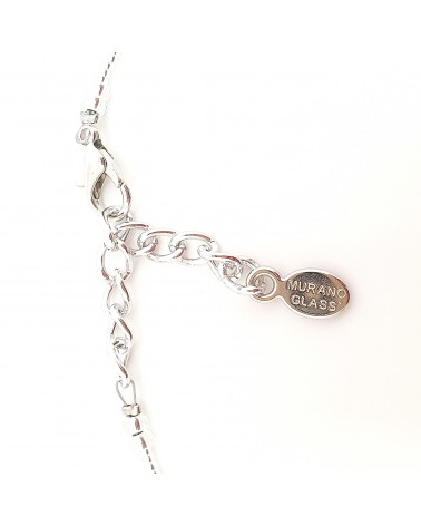 Collier Sasha perle en verre de Murano made in Italy