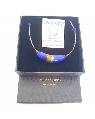 Collier Sasha perle en verre de Murano made in Italy