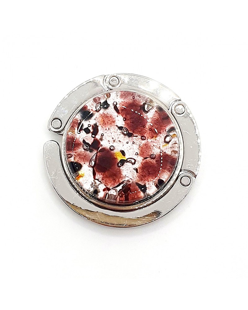 Porte sac à main verre Murano objets fait à la main