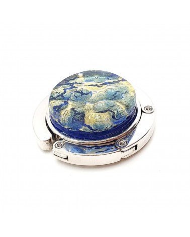 Porte sac à main verre Murano objets fait à la main