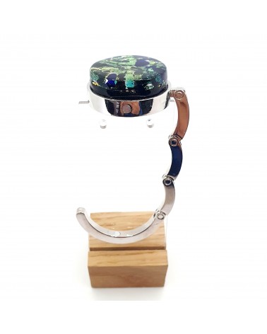 Porte sac à main verre Murano objets fait à la main