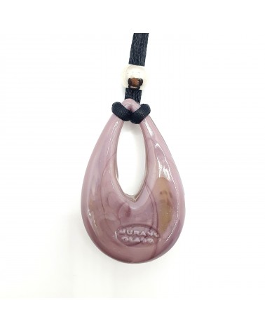 pendentif goutte verre Murano bijoux made in Italie